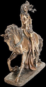 Lady Godiva skulptur